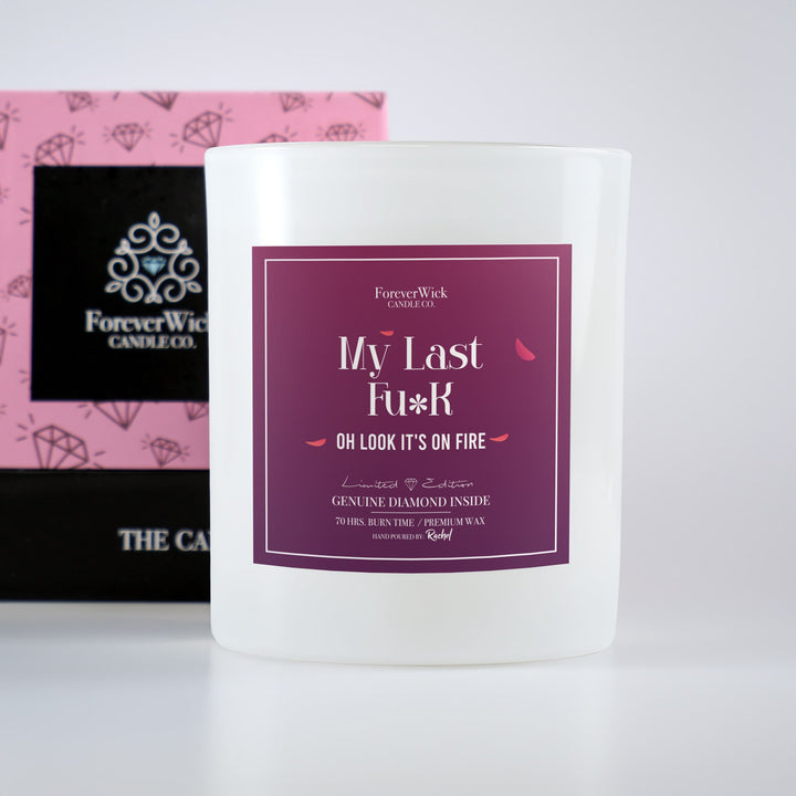 Genuine Diamond in every Candle Fragrant Candle With Real Jewels