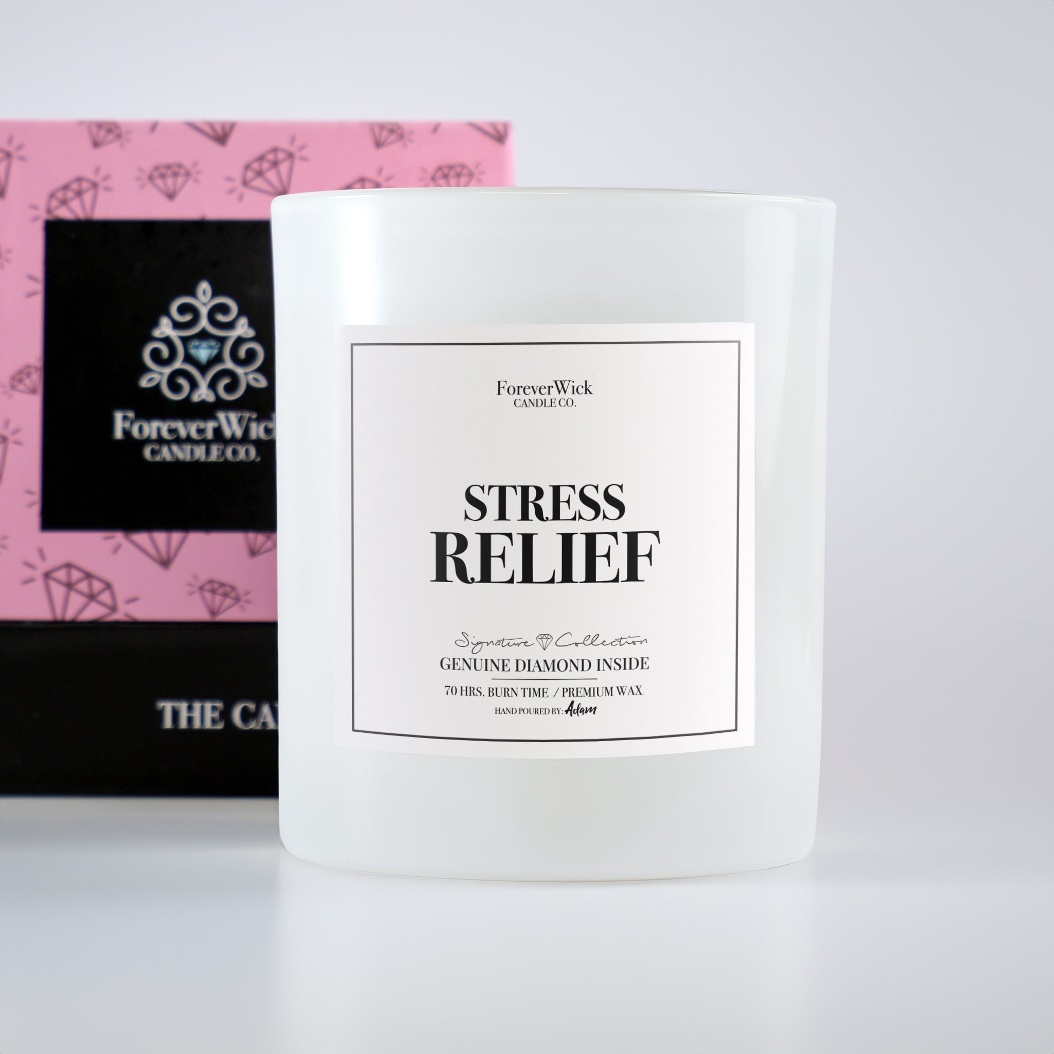 Stress Relief Diamond Candle
