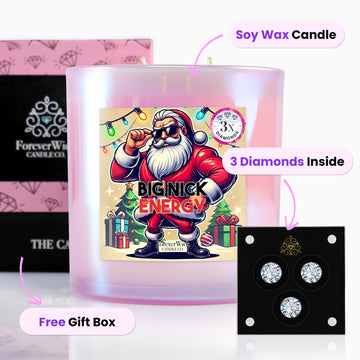 Big Nick Energy 3 Diamond Candle