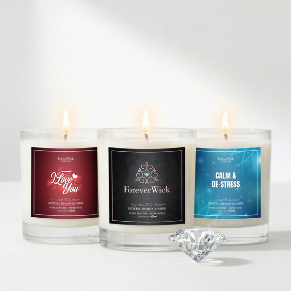Limited Edition 3 Diamond Candles Bundle