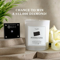 Pennsylvania Diamond Candle