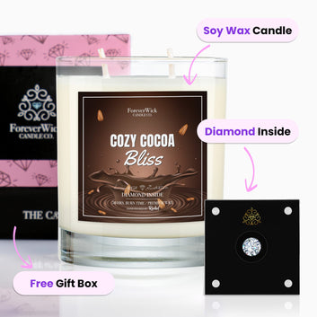 Cozy Cocoa Bliss Diamond Candle