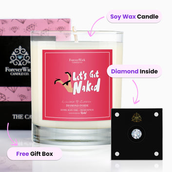 Let's Get Naked Diamond Candle