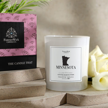 Minnesota Diamond Candle