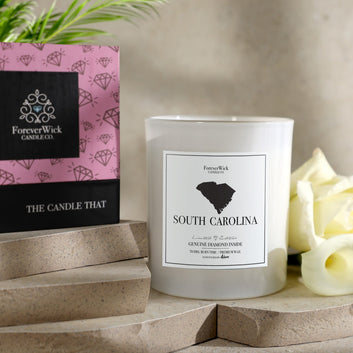 South Carolina Diamond Candle