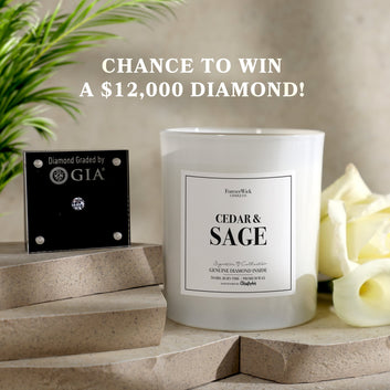 Cedar & Sage Diamond Candle