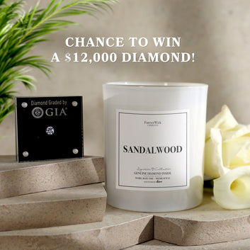 Sandalwood Diamond Candle