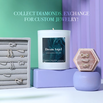 Dream Angel Diamond Candle