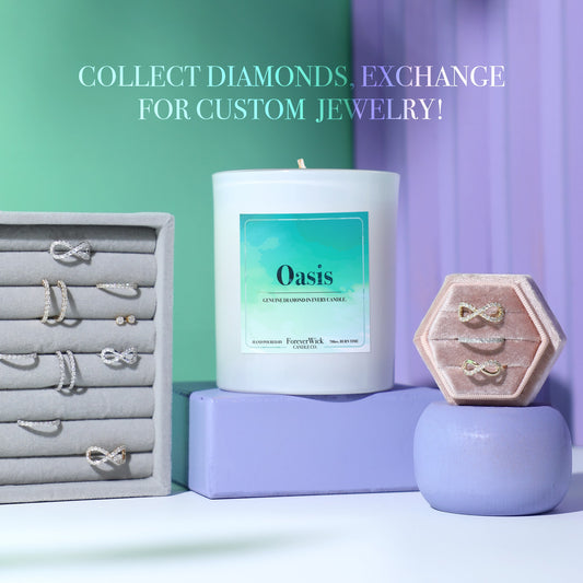 Oasis Diamond Candle