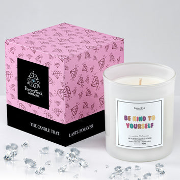 Be Kind To Yourself Diamond Candle