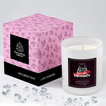 Let's Get Knoughty Diamond Candle