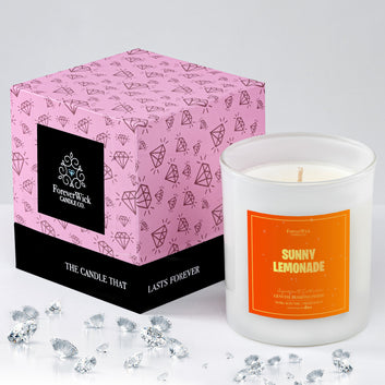 Sunny Lemonade Diamond Candle + Gift Box