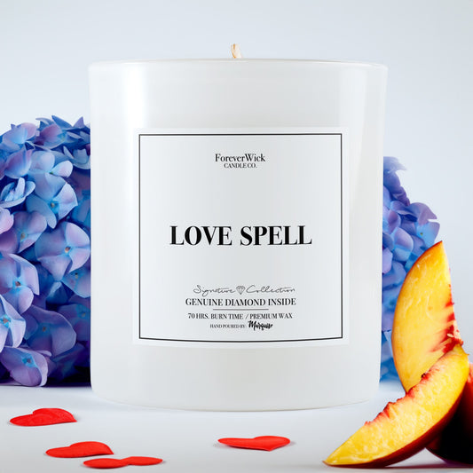 Love Spell Diamond Candle