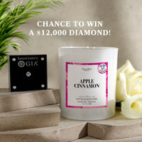 Apple Cinnamon Double Diamond Candle