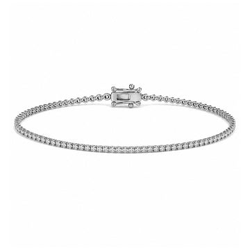 1.5 ct. tw. Lab Diamond Tennis Bracelet (925 Sterling Silver)