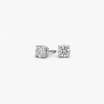 0.25 ct. tw. Lab Diamond Stud Earrings (925 Sterling Silver)