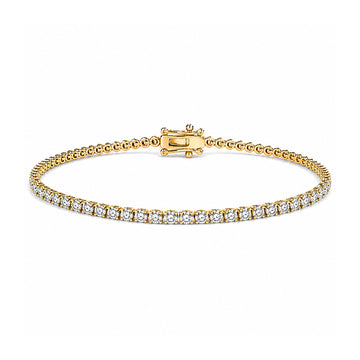 3 ct. tw. Lab Diamond Tennis Bracelet (14K Gold)