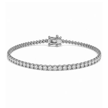 5 ct. tw. Lab Diamond Tennis Bracelet (925 Sterling Silver)