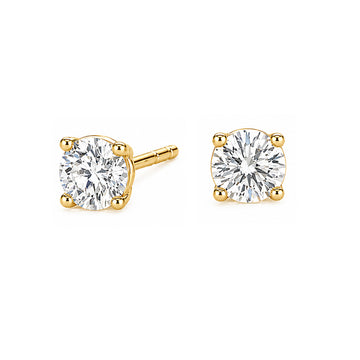 1.5 ct. tw. Lab Diamond Stud Earrings (10K Gold)