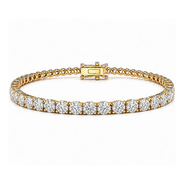 10 ct. tw. Lab Diamond Tennis Bracelet (10K Gold)
