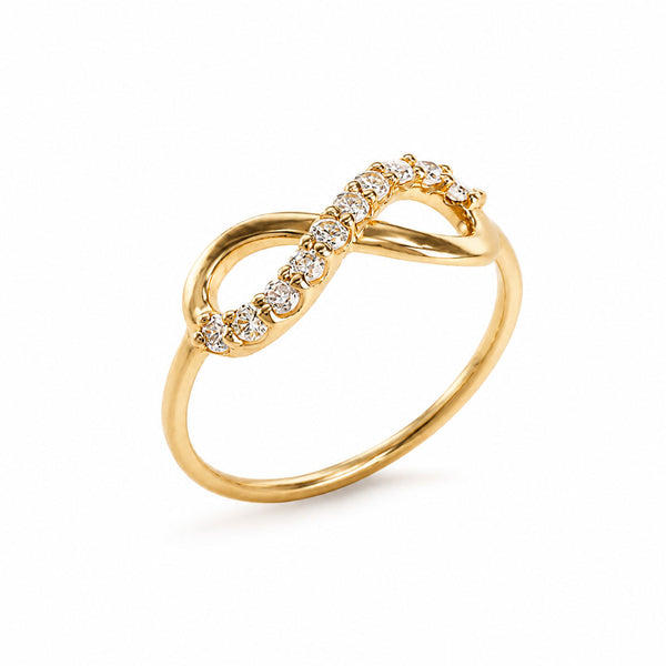 Infinity 10 Diamond Ring