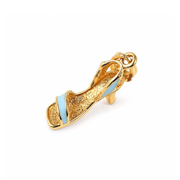 14K Gold High Heel Charm
