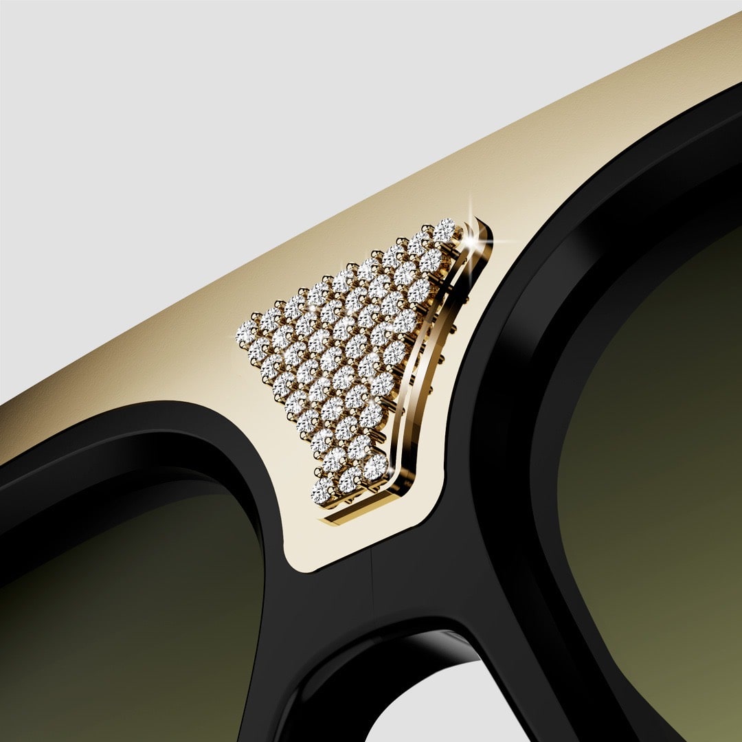 Zeus - 2ct Diamond Sunglasses by THEIAN