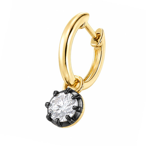 Camille Drop Hoop Earrings