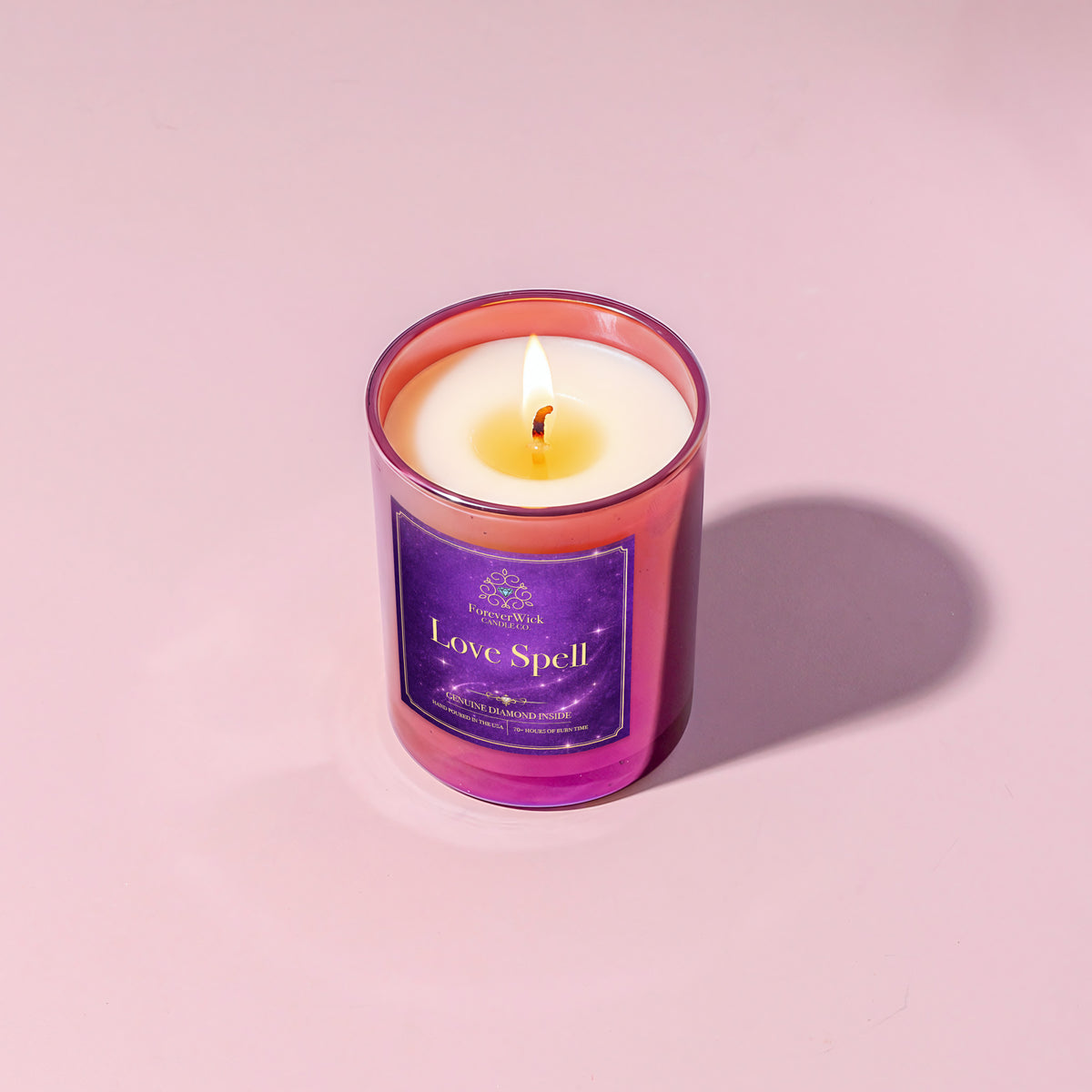 ForeverWick Roses + LoveSpell Diamond Candle Bundle