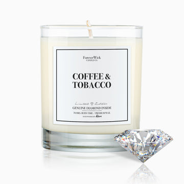 Coffee & Tobacco Diamond Candle