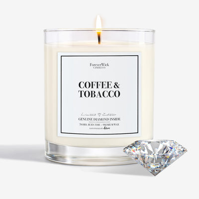 Coffee & Tobacco Diamond Candle