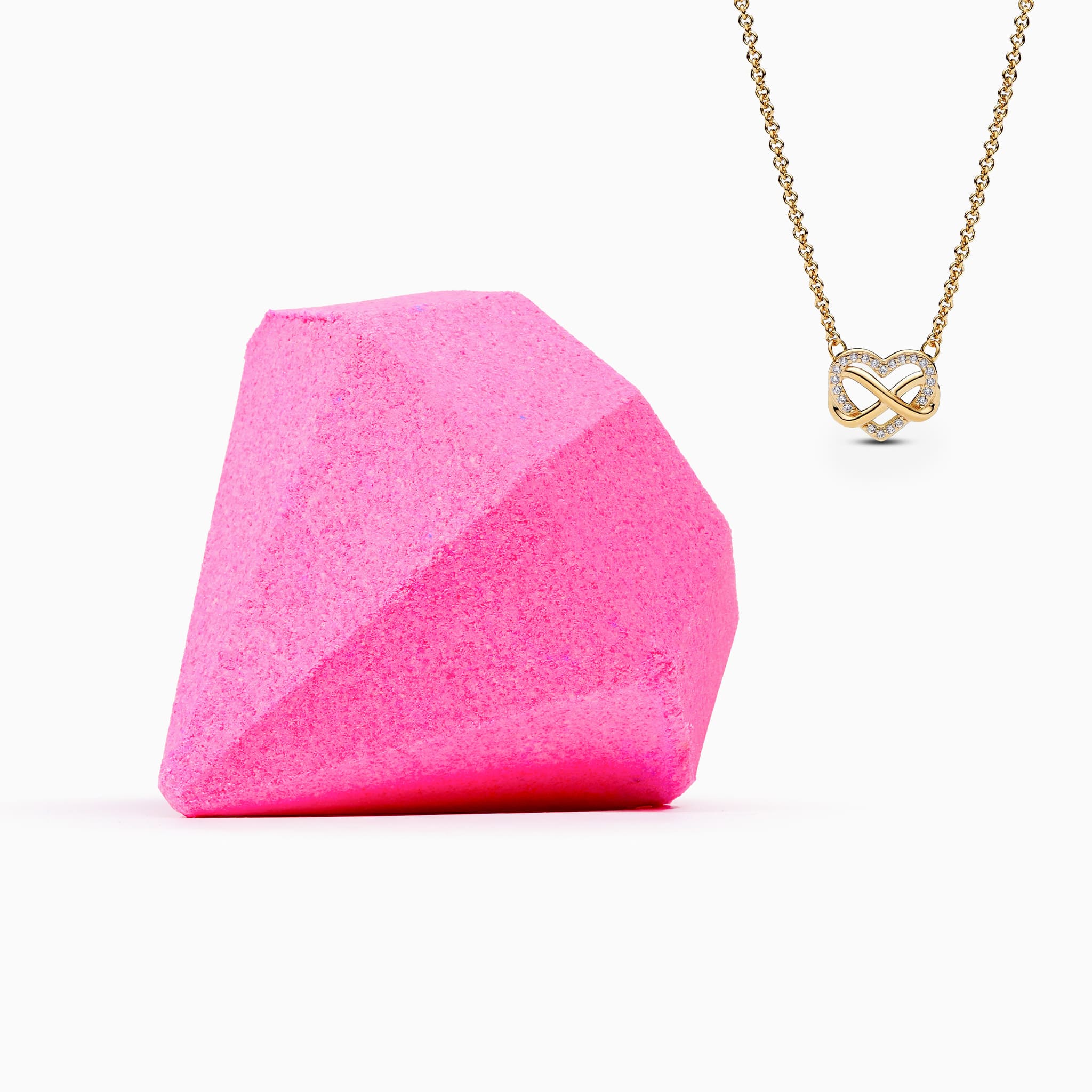 Brilliant Bath Bomb w/ Surprise 18K Gold-Plated Jewelry Inside
