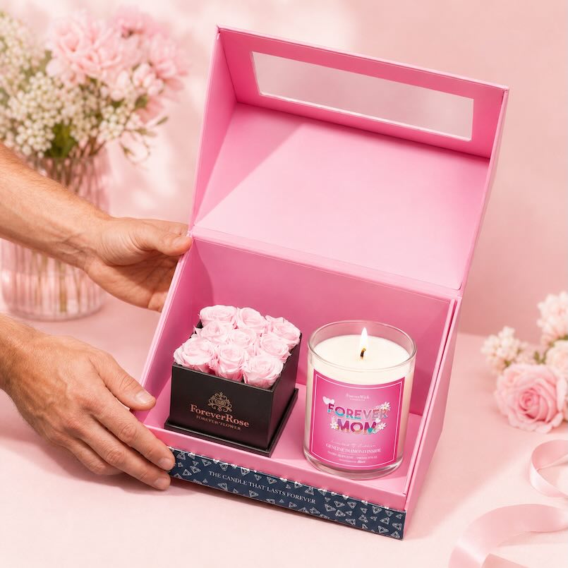 Forever Mom Diamond Candle