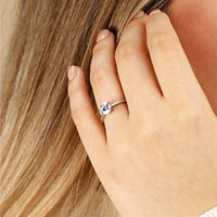Four Prong Solitaire Diamond Ring (50 Diamonds)