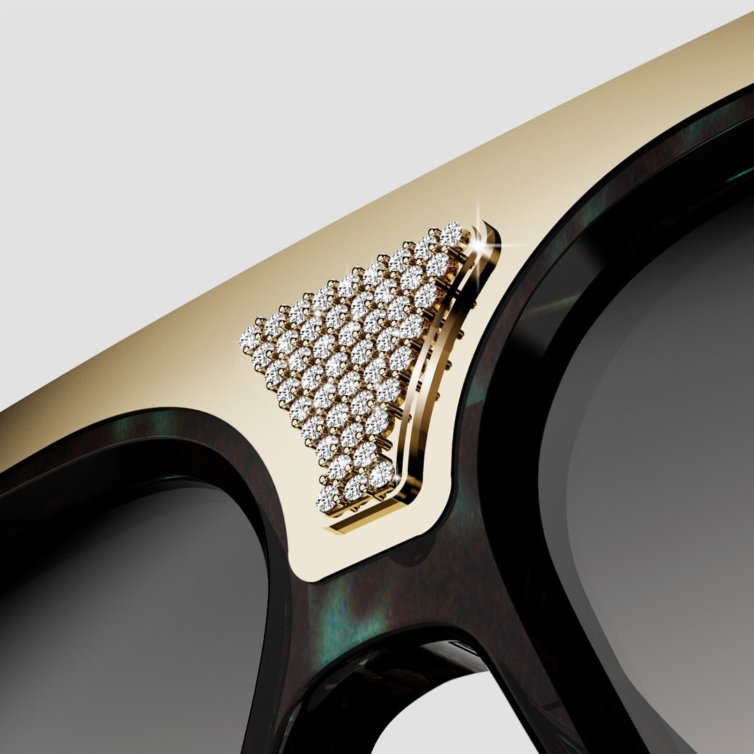 Zeus - 2ct Diamond Sunglasses by THEIAN