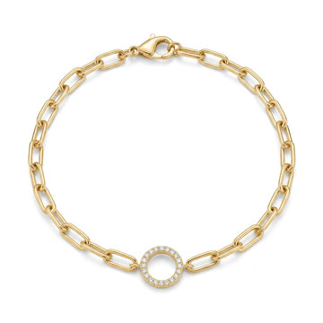 Adeline Paperclip Chain Bracelet