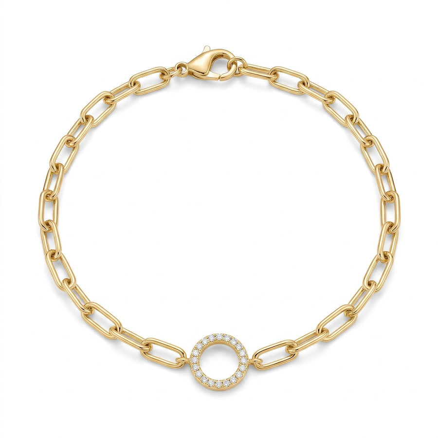 Adeline Paperclip Chain Bracelet