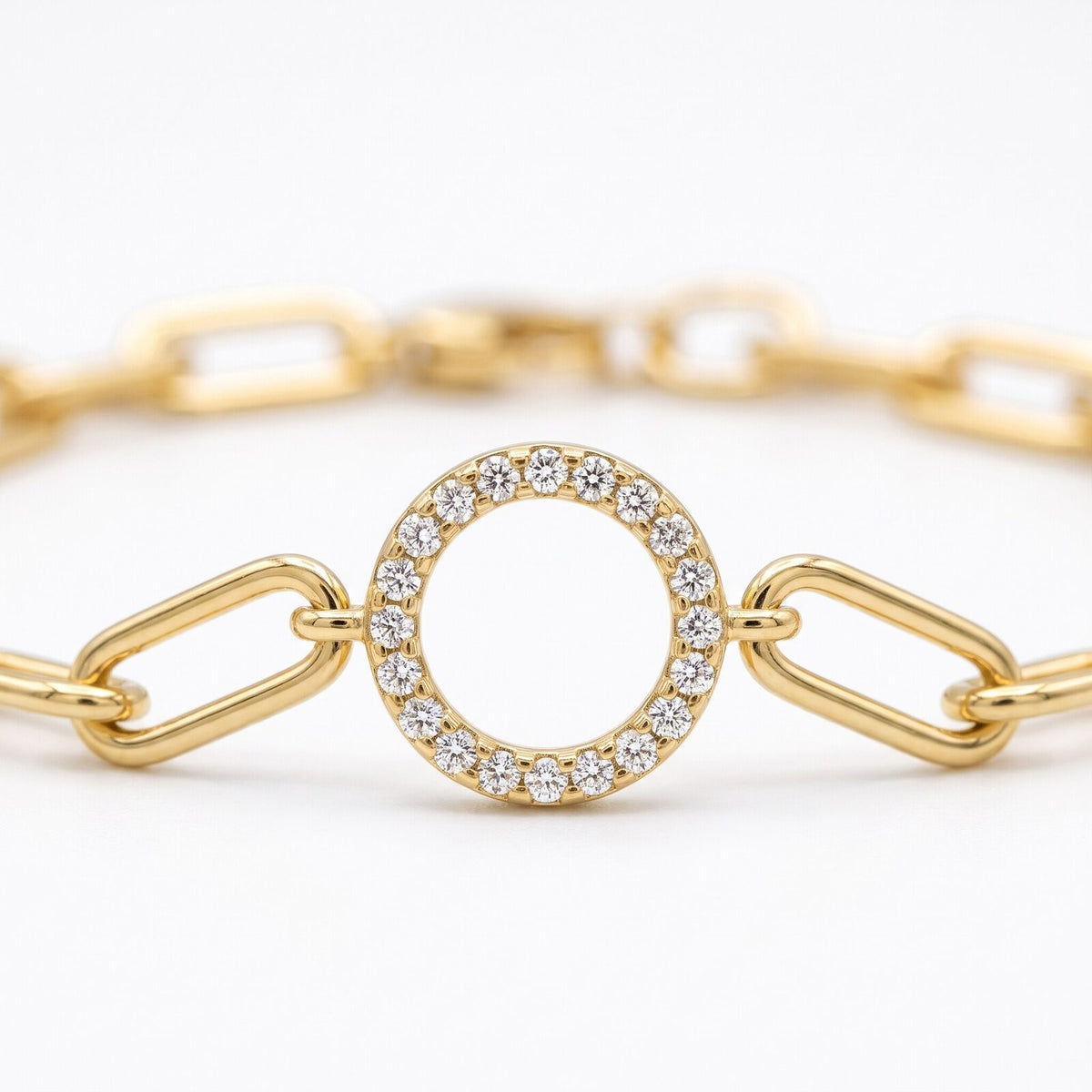 Adeline Paperclip Chain Bracelet