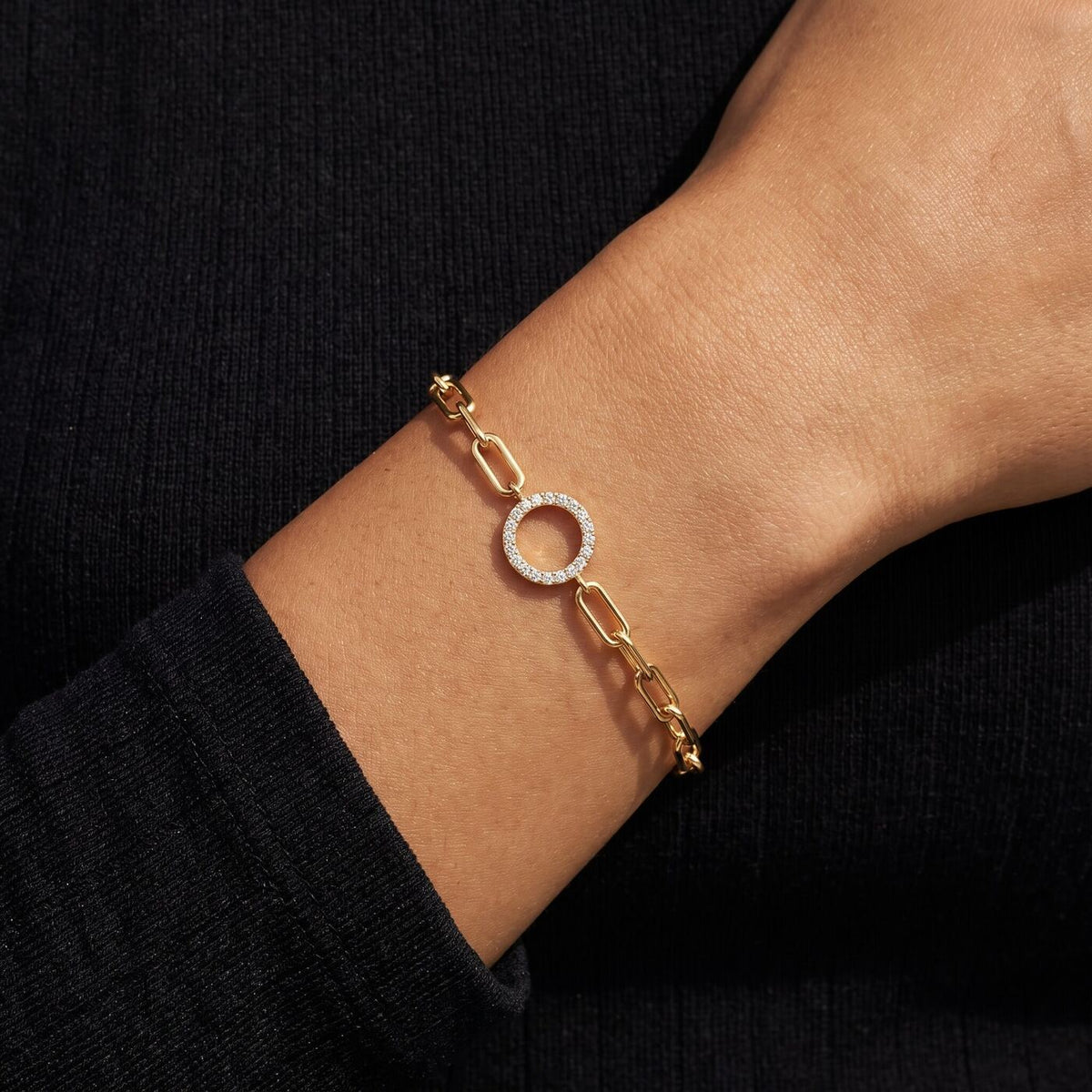 Adeline Paperclip Chain Bracelet