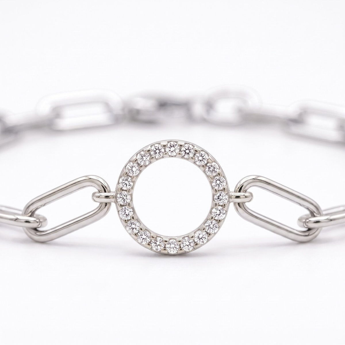 Adeline Paperclip Chain Bracelet
