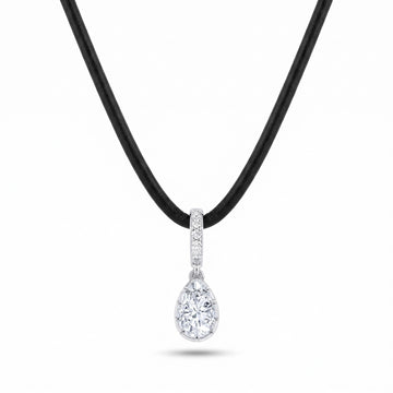 Esme Pear Cord Pendant Necklace