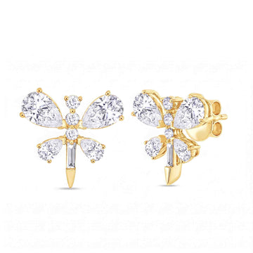 Lucia Butterfly Stud Earrings