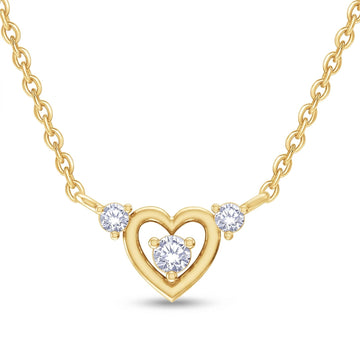 Nova Heart Pendant Necklace