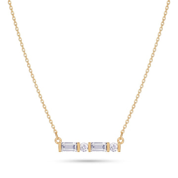 Saoirse Morse Code Pendant Necklace