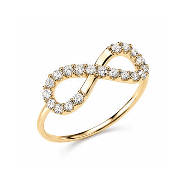 Infinity 20 Diamond Ring