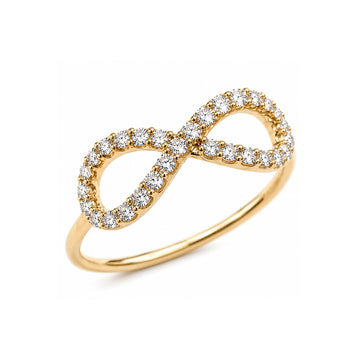 Infinity 30 Diamond Ring