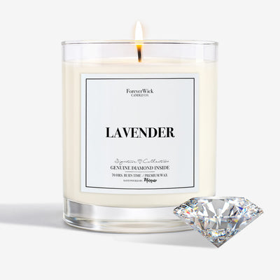 Lavender Diamond Candle