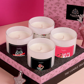 The Merry Naughty 4 Diamond Candle Bundle + Gift Box