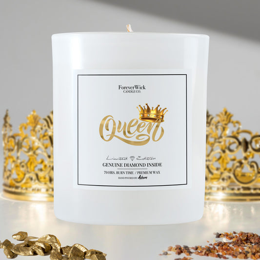 QUEEN Diamond Candle
