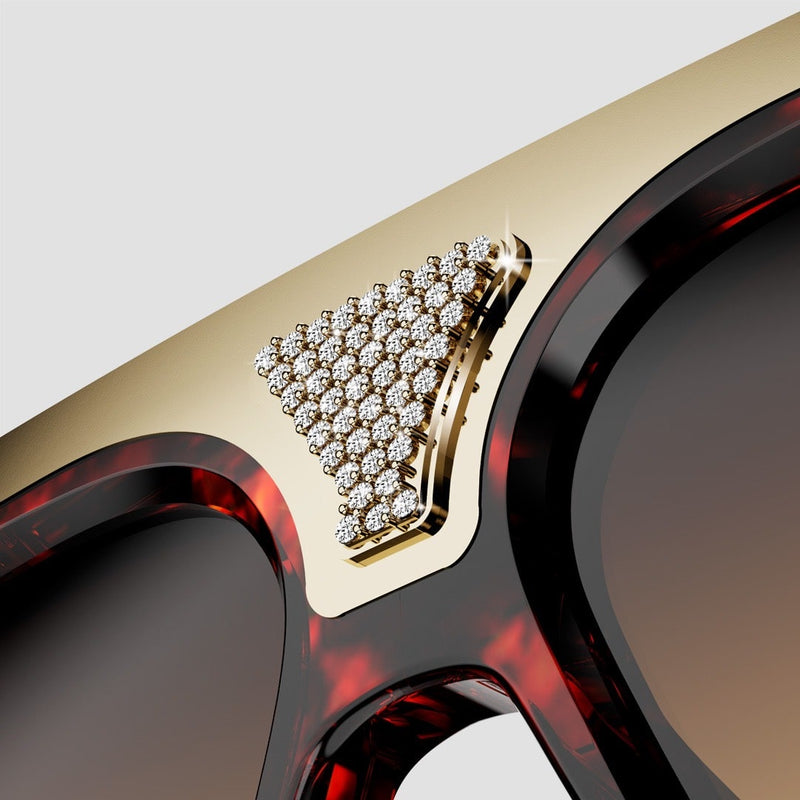 Zeus - 2ct Diamond Sunglasses by THEIAN